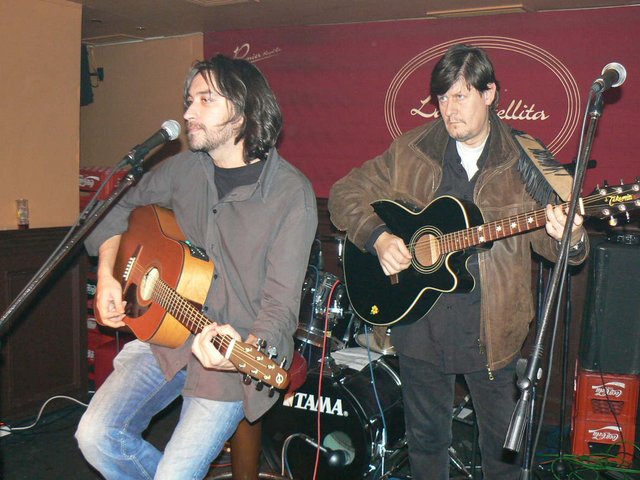 Chema Vargas y Ramón Arroyo (Los Secretos)