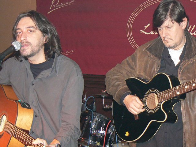 Chema Vargas y Ramón Arroyo