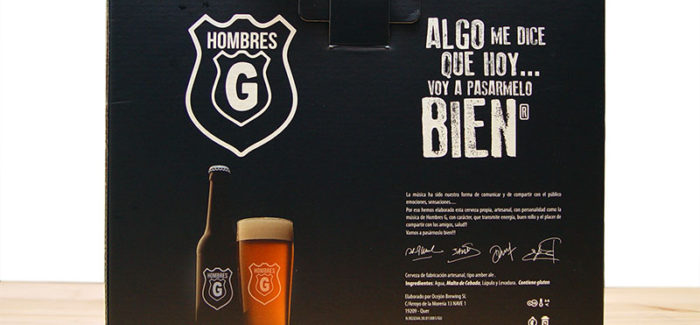 Llega la cerveza pop de Hombres G